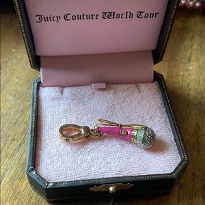 Juicy Couture Microphone Charm